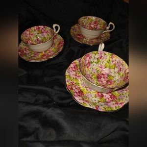 3 ROYAL STANDARD TEA CUPS